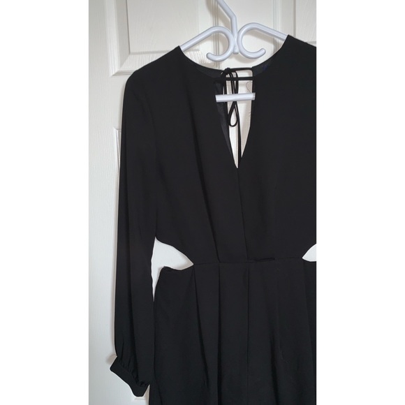 Black Long Sleeve Romper • Size L - Picture 2 of 6